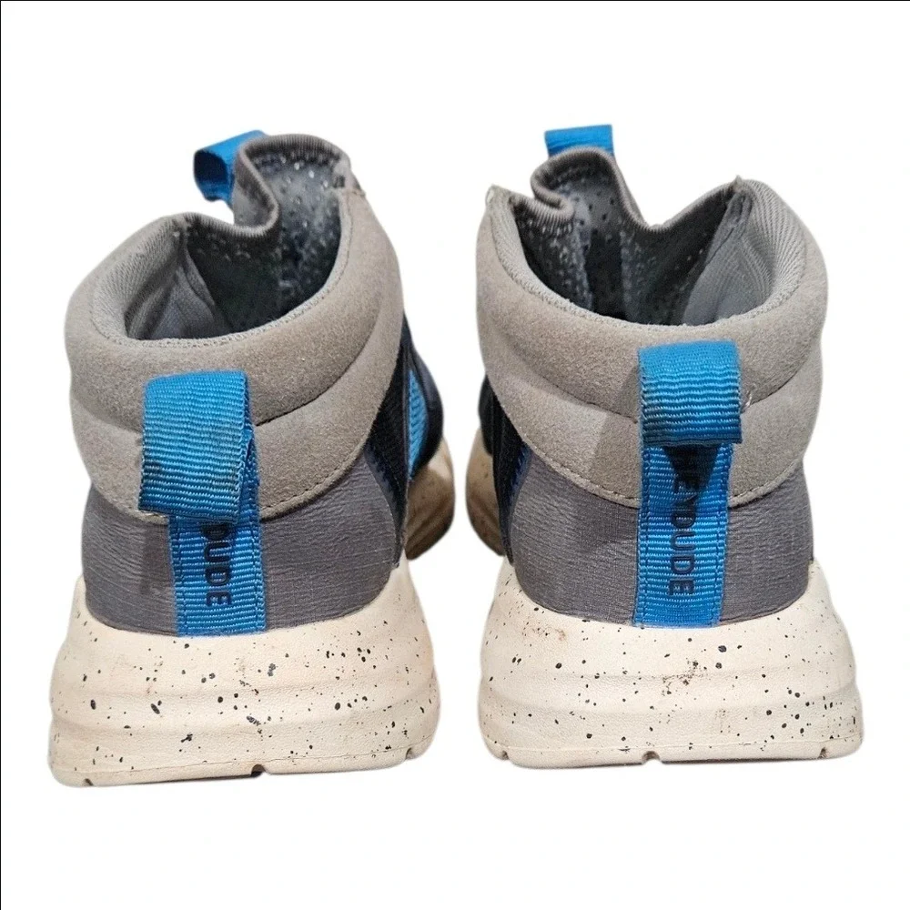 Hey Dude Sirocco M Mid Trail Mens Navy Blue Grey Sneakers Size 7 40166-410